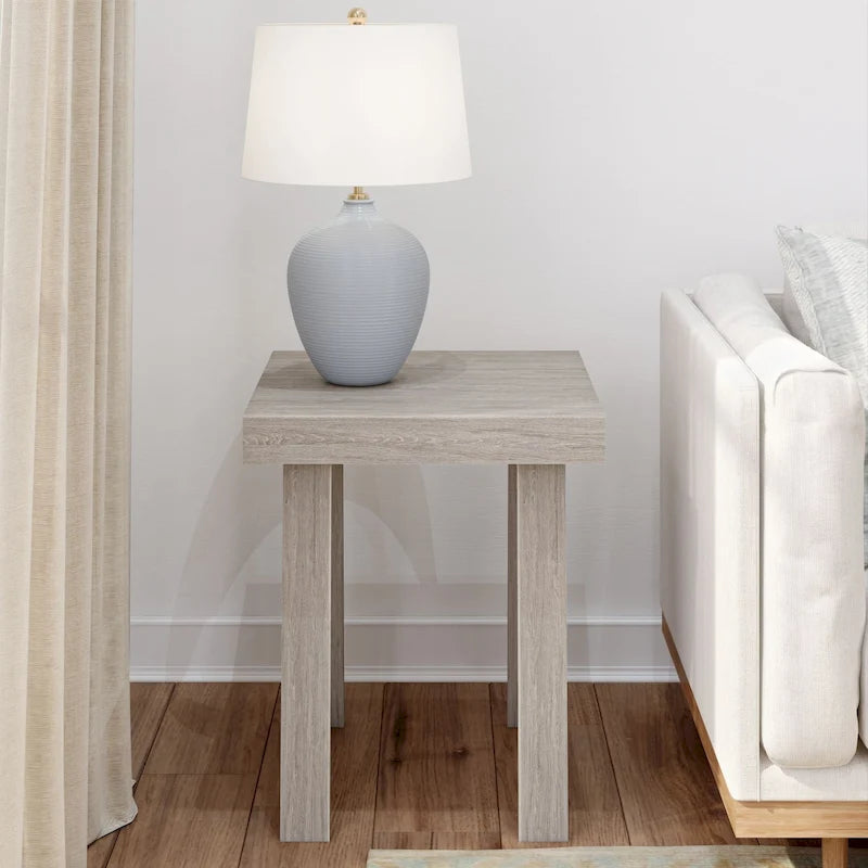 Tavolino classico quadrato Plank and Beam - 20.25