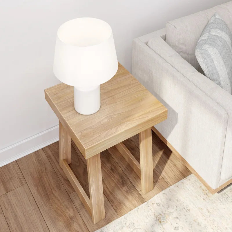 Tavolino classico quadrato Plank and Beam - 20.25