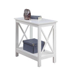 Tavolino comodino Oxford di Convenience Concepts con ripiano