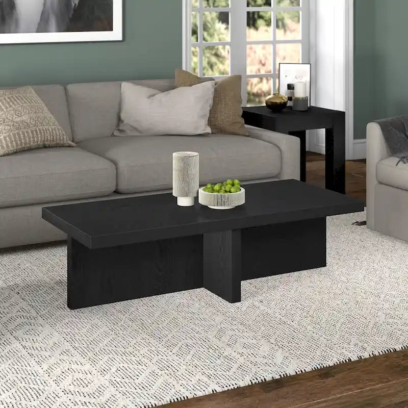 Tavolino rettangolare Elna 54 Wide - 54 Wide