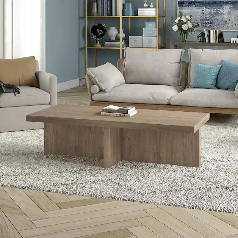 Tavolino rettangolare Elna 54 Wide - 54 Wide