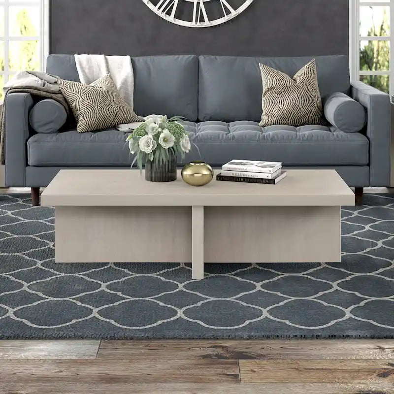 Tavolino rettangolare Elna 54 Wide - 54 Wide