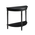 Consolle da ingresso semicircolare "French Country" con ripiano di Convenience Concepts