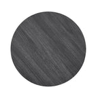 Tavolino rotondo con ripiano in legno contemporaneo Anze di Roundhill Furniture