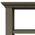 WYNDENHALL Normandy Tavolino stretto transizionale in legno massello largo 14 pollici - 14 pollici di larghezza