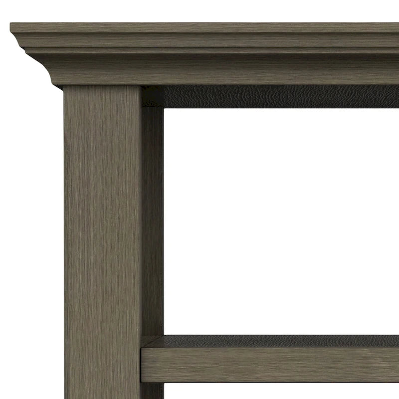 WYNDENHALL Normandy Tavolino stretto transizionale in legno massello largo 14 pollici - 14 pollici di larghezza