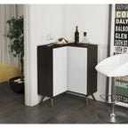Meuble de rangement d'angle Krom pour petits espaces de Bestar
