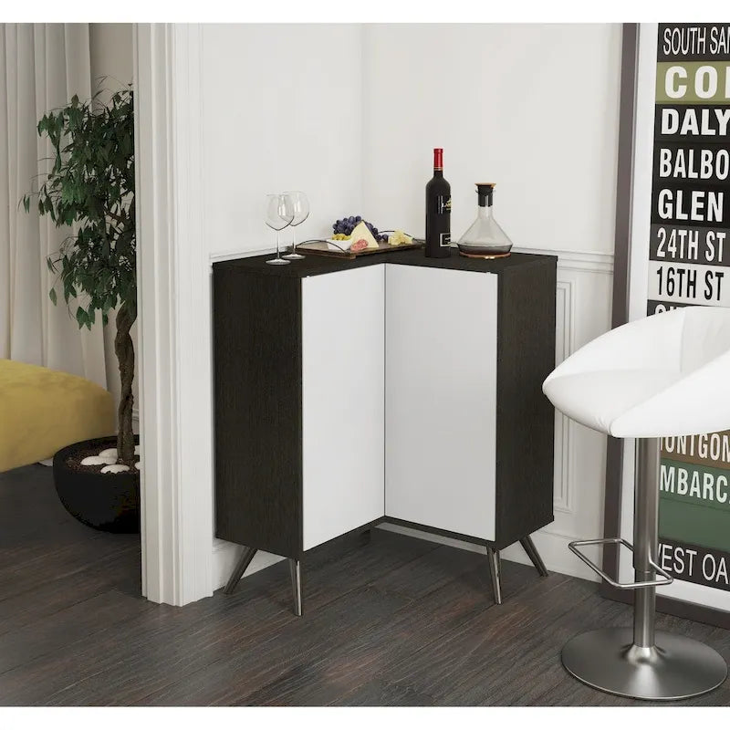 Meuble de rangement d'angle Krom pour petits espaces de Bestar