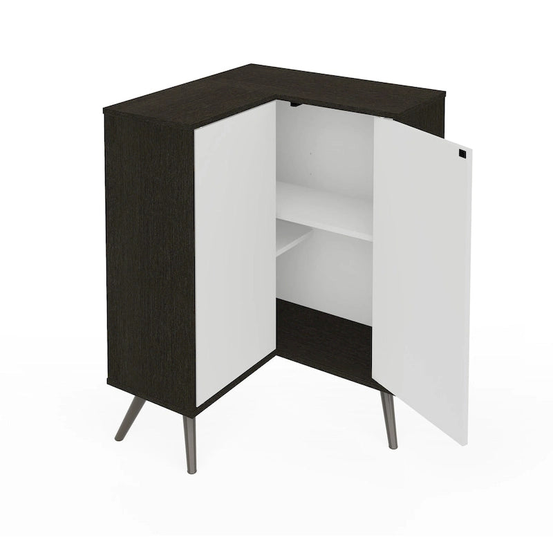 Meuble de rangement d'angle Krom pour petits espaces de Bestar
