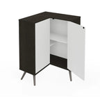 Meuble de rangement d'angle Krom pour petits espaces de Bestar
