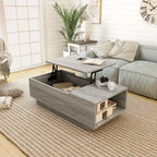 Tavolino da caffè Uver Rustic da 47 pollici con 1 ripiano a scomparsa di Furniture of America