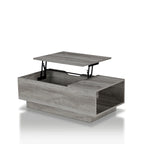 Tavolino da caffè Uver Rustic da 47 pollici con 1 ripiano a scomparsa di Furniture of America