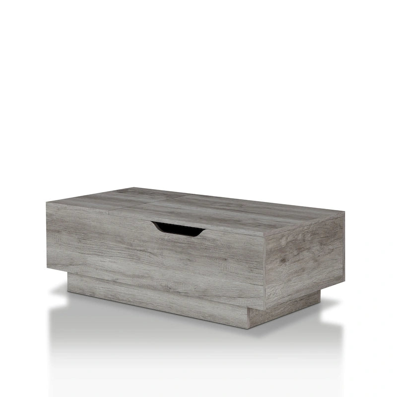 Tavolino da caffè Uver Rustic da 47 pollici con 1 ripiano a scomparsa di Furniture of America