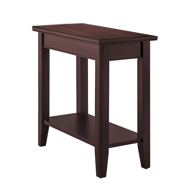 Tavolino Stretto con Ripiano Leick Home Laurent