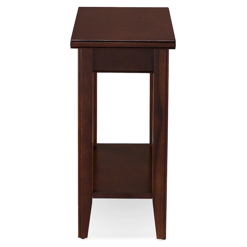 Tavolino Stretto con Ripiano Leick Home Laurent