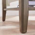 Tavolino Stretto con Ripiano Leick Home Laurent