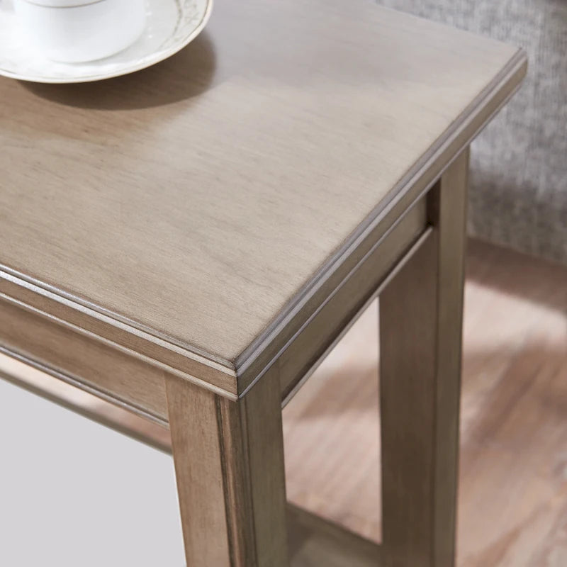 Tavolino Stretto con Ripiano Leick Home Laurent