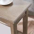 Tavolino Stretto con Ripiano Leick Home Laurent