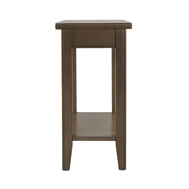 Tavolino Stretto con Ripiano Leick Home Laurent