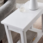 Tavolino Stretto con Ripiano Leick Home Laurent