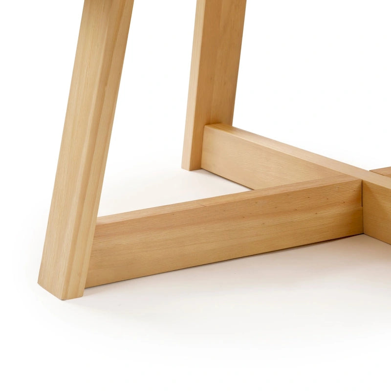 Tavolino rotondo classico Plank and Beam - 30