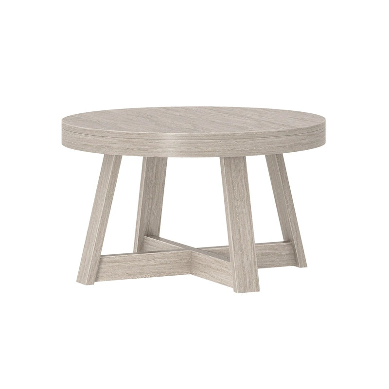 Tavolino rotondo classico Plank and Beam - 30