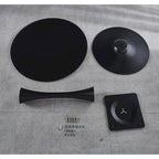 31.5Tavolo Tulip Tavolo da pranzo moderno per 2-4 persone con piano rotondo in MDF, tavolo da pranzo con base a piedistallo, tavolino da caffè per il tempo libero