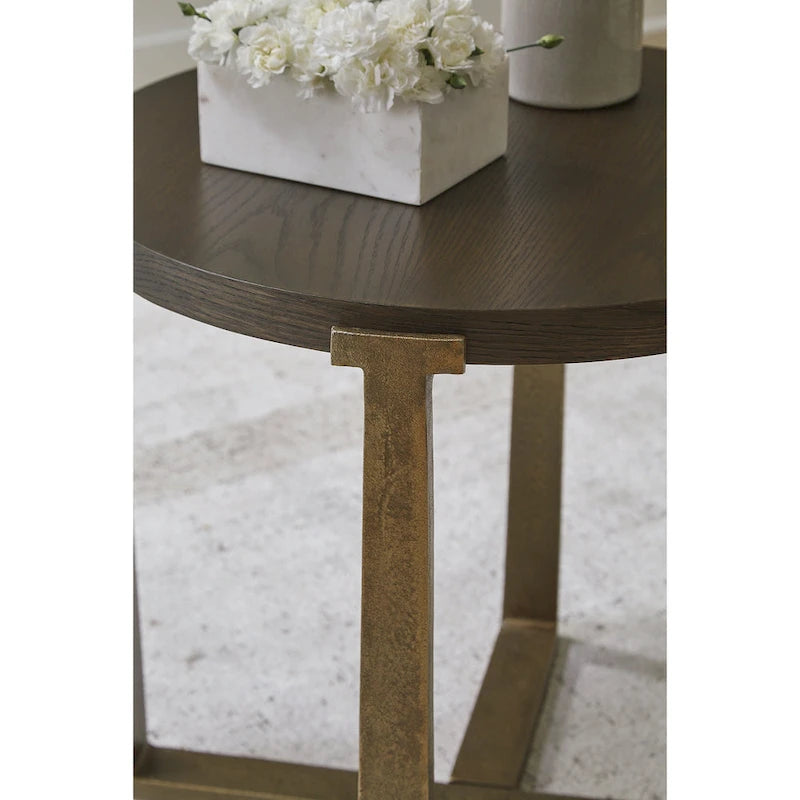 Signature Design by Ashley Balintmore Tavolino Rotondo