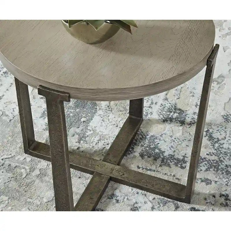 Signature Design by Ashley Balintmore Tavolino Rotondo