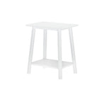 Tavolino d'appoggio moderno metà secolo Plank and Beam - 23 L x 16.25 P x 25.5 A