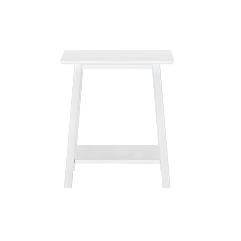 Tavolino d'appoggio moderno metà secolo Plank and Beam - 23 L x 16.25 P x 25.5 A