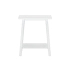 Tavolino d'appoggio moderno metà secolo Plank and Beam - 23 L x 16.25 P x 25.5 A