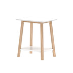 Tavolino d'appoggio moderno metà secolo Plank and Beam - 23 L x 16.25 P x 25.5 A
