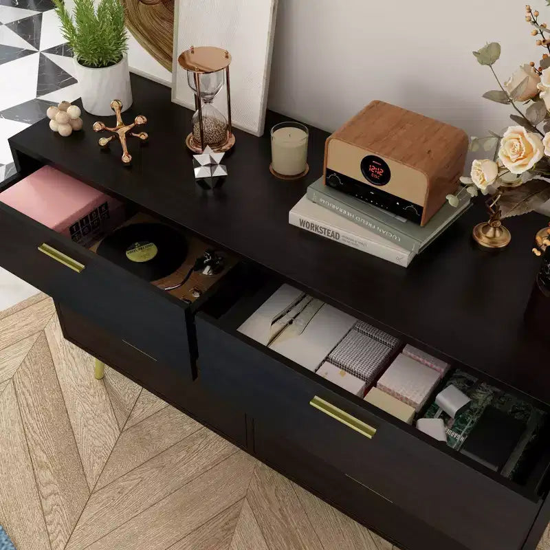 Cassettiera Moderna a 6 Cassetti, Unità di Organizzazione Elegante, Ideale per Camera da Letto e Salotto