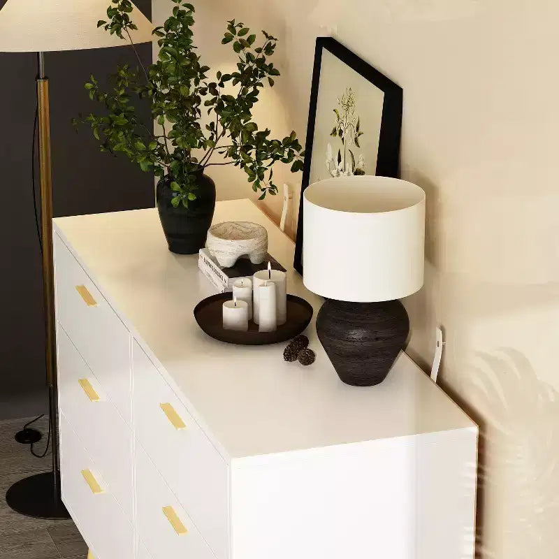 Cassettiera Moderna a 6 Cassetti, Unità di Organizzazione Elegante, Ideale per Camera da Letto e Salotto