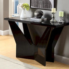 Set tavolini da caffè Ameena 3 pezzi con piano in vetro di Furniture of America