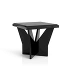 Set tavolini da caffè Ameena 3 pezzi con piano in vetro di Furniture of America