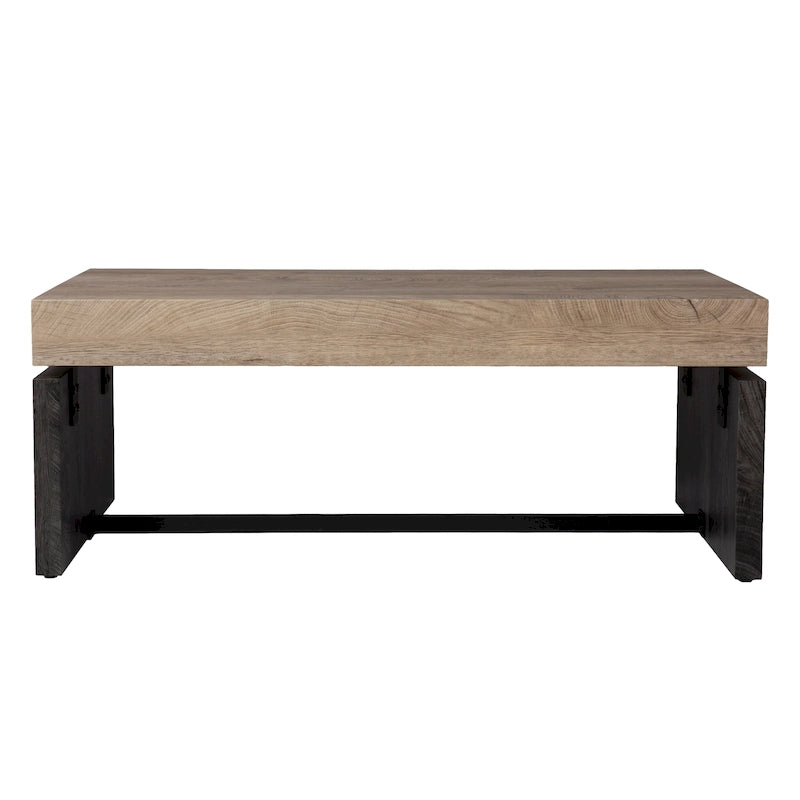Tavolino da caffè bicolore Hedgefield di SEI Furniture
