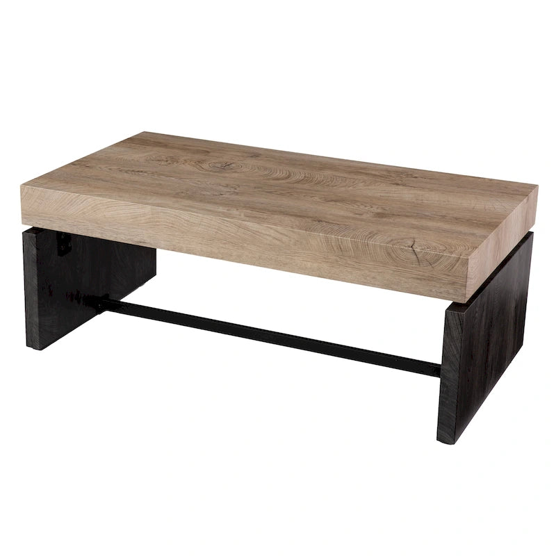 Tavolino da caffè bicolore Hedgefield di SEI Furniture