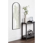 Specchio Valenti alto a cornice arcuata 16 x 48