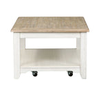 Tavolino rettangolare Summerville di Libberty Furniture con rotelle