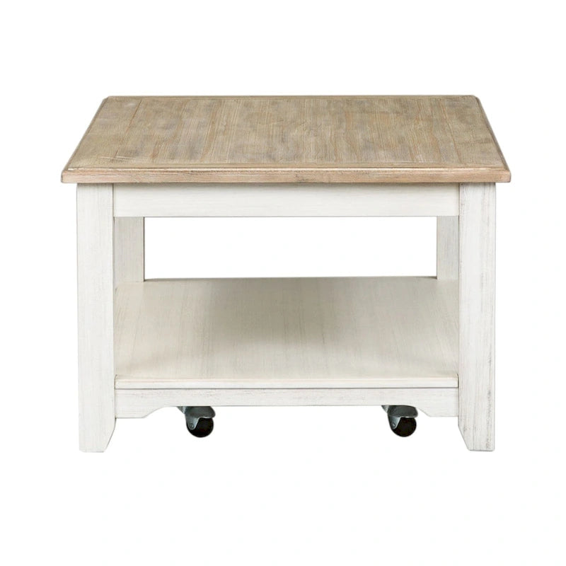 Tavolino rettangolare Summerville di Libberty Furniture con rotelle
