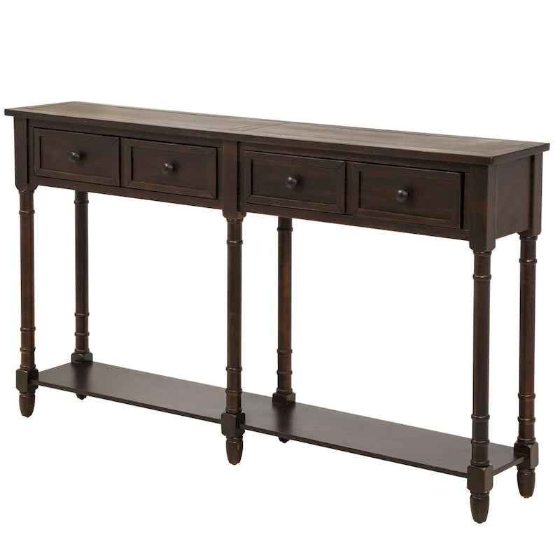 Consolle a 2 cassetti e ripiano inferiore Barregarrow di Copper Grove