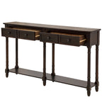 Consolle a 2 cassetti e ripiano inferiore Barregarrow di Copper Grove