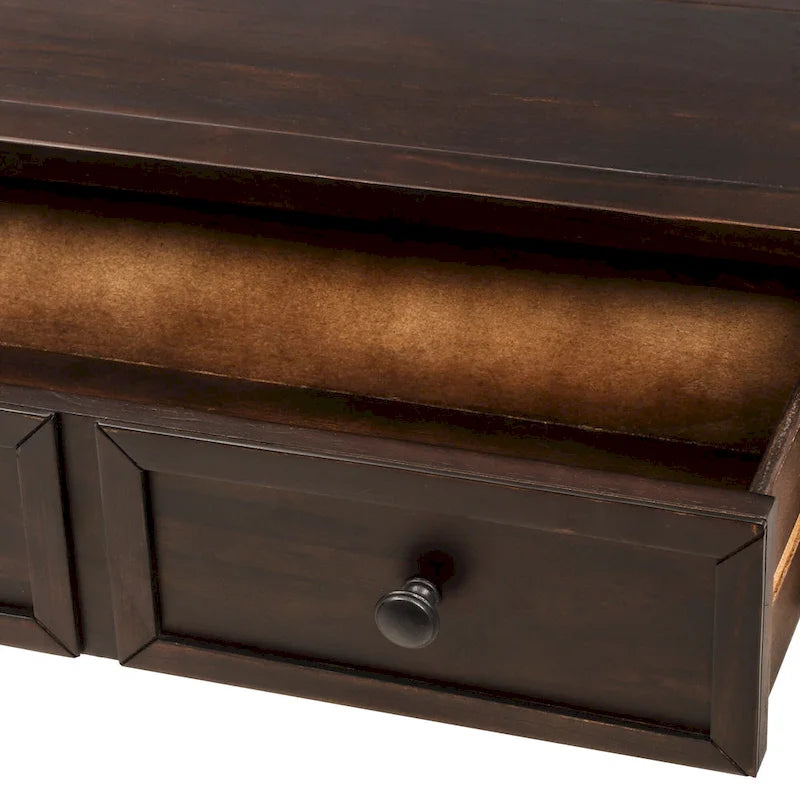 Consolle a 2 cassetti e ripiano inferiore Barregarrow di Copper Grove