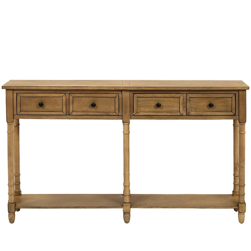 Consolle a 2 cassetti e ripiano inferiore Barregarrow di Copper Grove