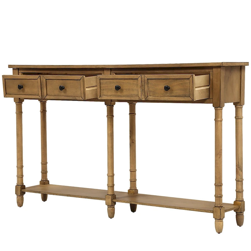 Consolle a 2 cassetti e ripiano inferiore Barregarrow di Copper Grove