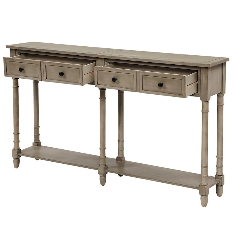 Consolle a 2 cassetti e ripiano inferiore Barregarrow di Copper Grove