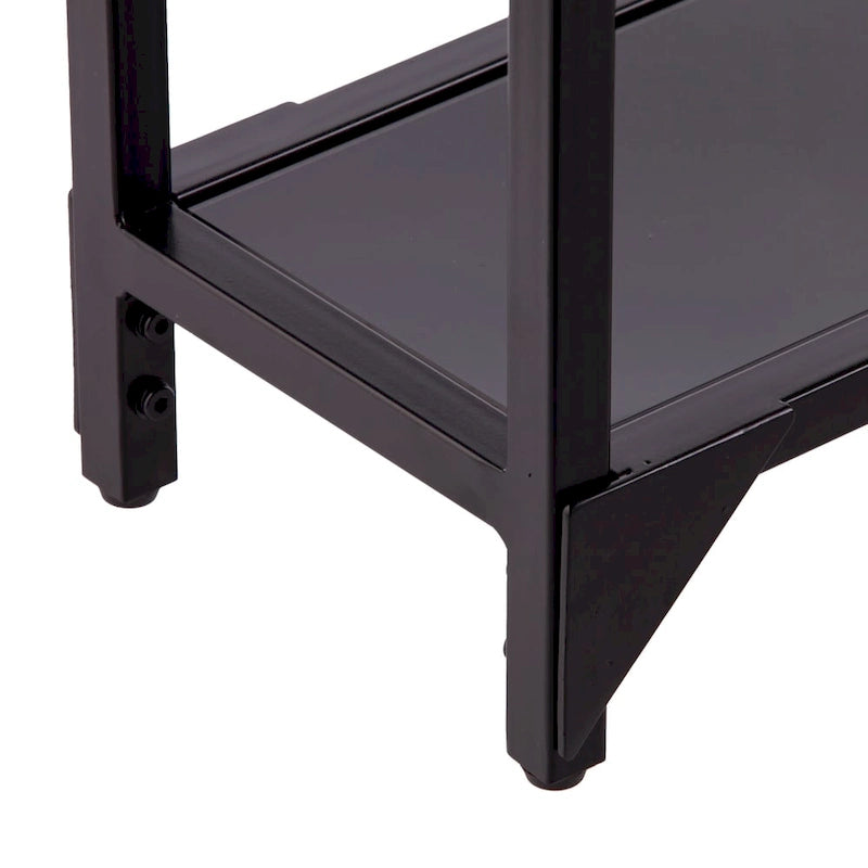 Console da tavolo stretta in metallo Glenn di SEI Furniture