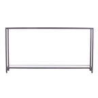 Console da tavolo stretta in metallo Glenn di SEI Furniture